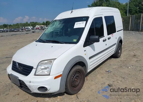 2012 Ford Transit Connect Xlt from USA, damaged, VIN NM0LS6BN2CT087743